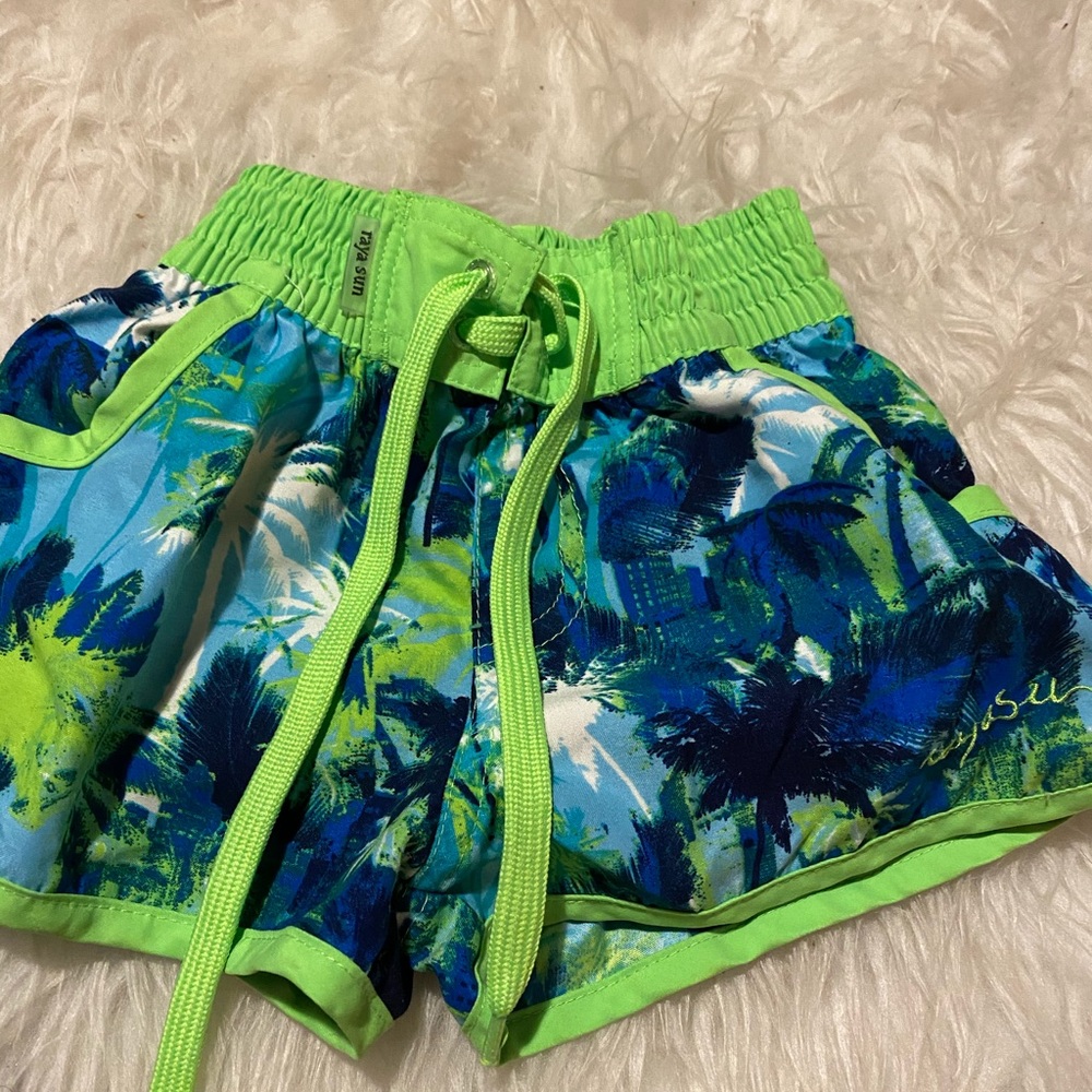 Kids girls swim shorts size 4/5